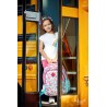 Plecak szkolny HASH w pastelowe róże HS-48 C