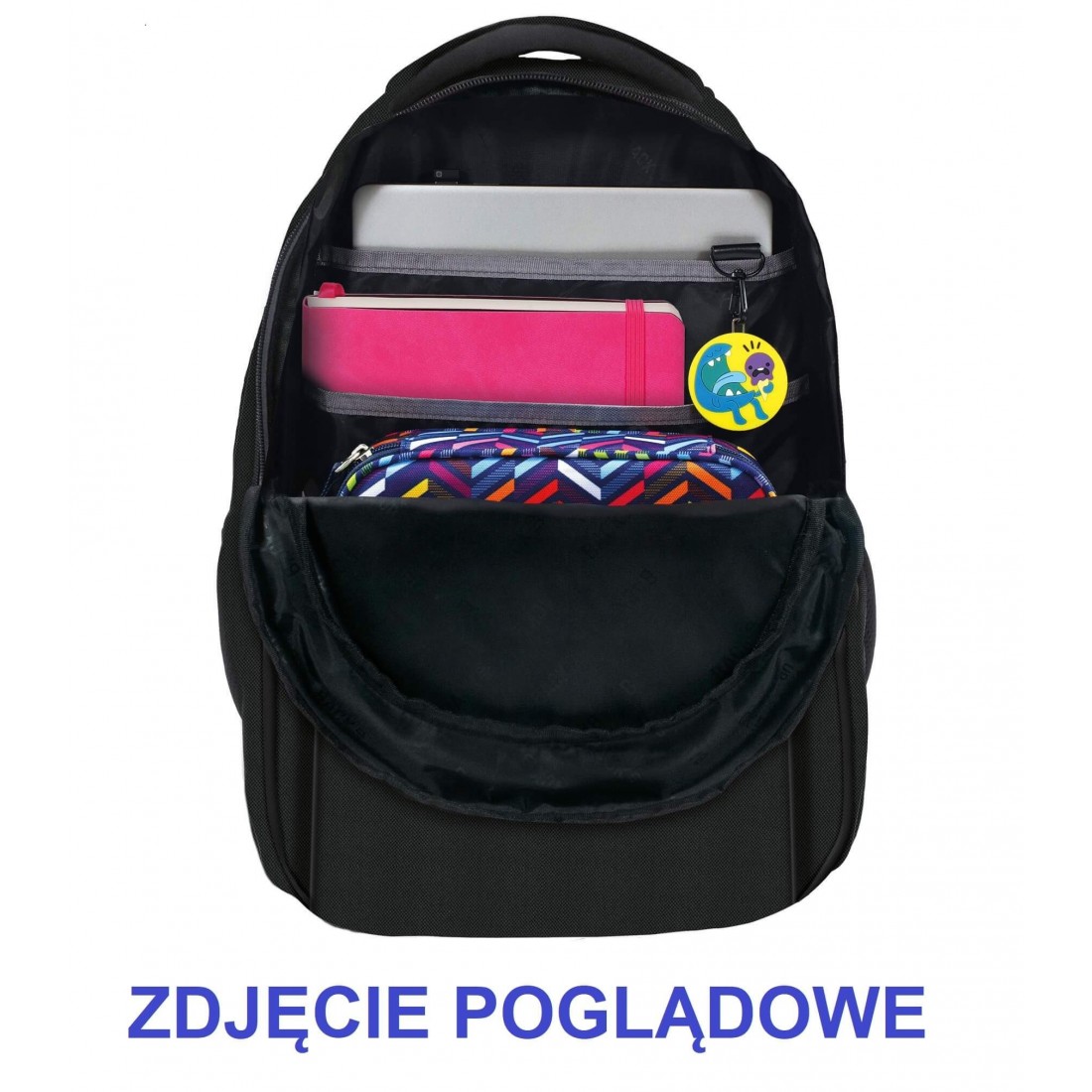 Plecak szkolny dla chłopaka BackUP Komando w zielone liście - plecak-tornister.pl