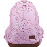 Dwukomorowy plecak dla nastolatek ST.RIGHT Blossom BP47 w stylu vintage