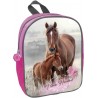 Plecak z koniem do przedszkola I LOVE HORSES pastelowy konie