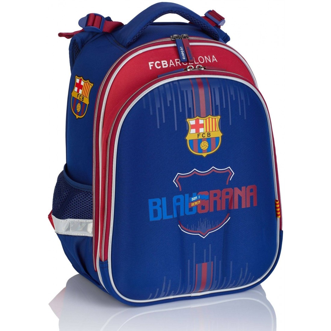 Tornister plecak szkolny ergonomiczny FC Barcelona granatowy FC-220