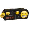 Piórnik emotki szkolny saszetka podwójny Emoji emotikony DZ11