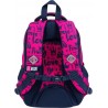 Plecak dla dziewczynki do pierwszej klasy ST.RIGHT LOVE różowy w serca BP26