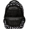 Plecak dla dzieci do szkoły z pieskiem BackUP PSY JOGA czarny M34