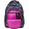 Plecak szkolny dziewczęcy BackUP FLOW kolorowe fale wstążki O10