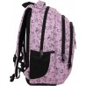 Plecak do szkoły różowy dla dziewczynki BackUP LOVE w lisy O28