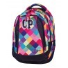 Plecak młodzieżowy CoolPack CP pastelowe kolory w kratkę - 3 przegrody STUDENT PATCHWORK 477
