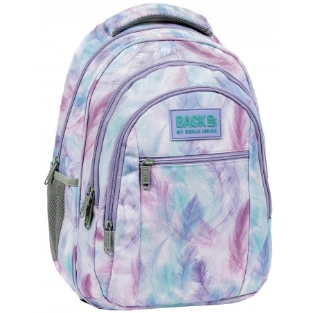 Plecak młodzieżowy szkolny PIÓRA BackUP pastelowy dla dziewczyny