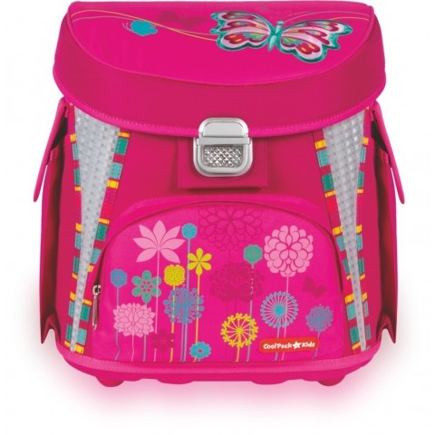 TORNISTER COOLPACK CP BUTTERFLY - RÓŻOWY Z MOTYLEM