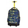 Plecak na kółkach dla chłopca CP Coolpack niebiesko-żółty Swift