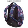 Plecak młodzieżowy CoolPack CP BASIC SNOW HILLS 922 lekki pomarańczowe prostokąty