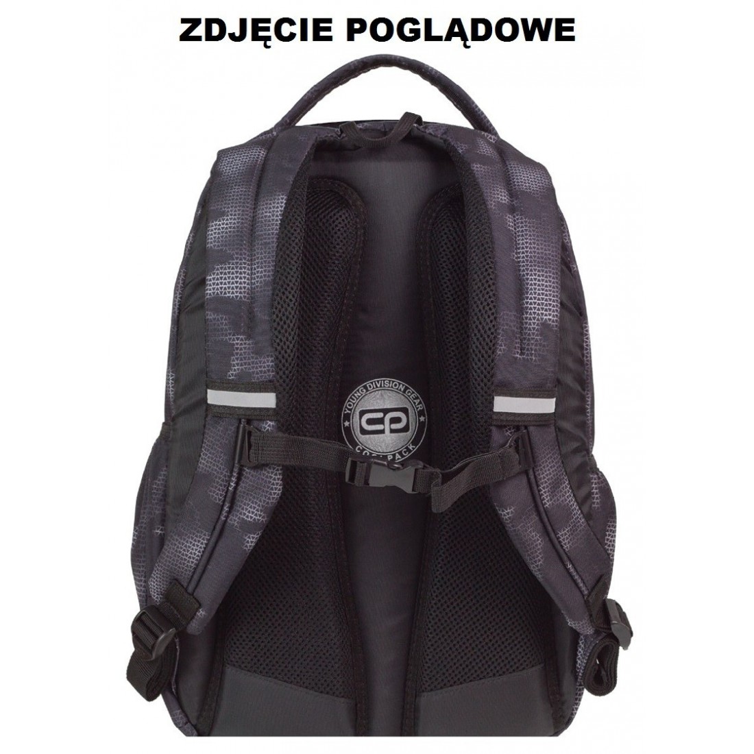 Plecak CoolPack CP 1037 Smash Black&Orange dla chłopaka - plecak-tornister.pl