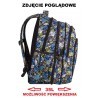 Plecak młodzieżowy CoolPack CP MAXI UNDERGROUND 831 duży - w niebiesko-czerwone znaki