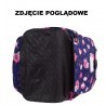 Plecak na kółkach CoolPack CP pastelowy w kropki JUNIOR MOSAIC DOTS 721 dla dziewczynki