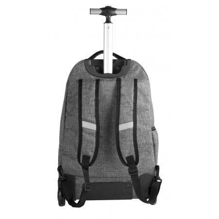 Plecak na kółkach CoolPack CP SUMMIT snow grey 844 dla dorosłych - aż 36 litrów - walizka na kółkach