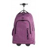 Plecak na kółkach dla dorosłych CoolPack CP SUMMIT Snow Purple 851 fioletowy duży