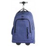 Duży plecak na kółkach CoolPack CP SUMMIT snow BLUE niebieski - 36 litrów - plecak dla studenta, walizka dla podróżnika