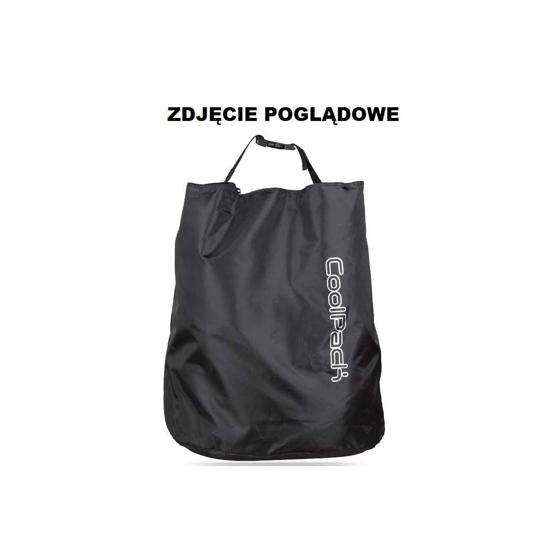 TORBA SPORTOWA COOLPACK CP czarny denim ALPINA SNOW BLACK 854 - plecak-tornister.pl