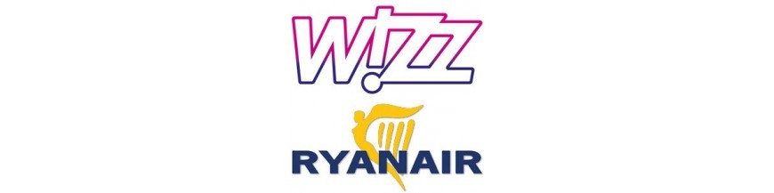 Bagaż podręczny Wizzair, Ryanair